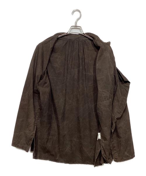 COSMIC WONDER（コズミックワンダー）COSMIC WONDER (コズミックワンダー) オーガニックコットンシャツ　12CW01146-4 ブラウン サイズ:4の古着・服飾アイテム