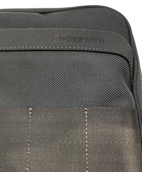 BRIEFING（ブリーフィング）BRIEFING (ブリーフィング) BROOKS BROTHERS (ブルックスブラザーズ) ドキュメントケース グレーの古着・服飾アイテム