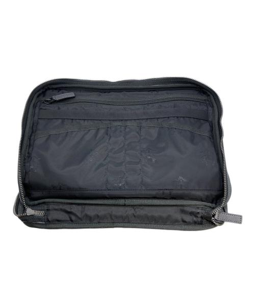 BRIEFING（ブリーフィング）BRIEFING (ブリーフィング) BROOKS BROTHERS (ブルックスブラザーズ) ドキュメントケース グレーの古着・服飾アイテム