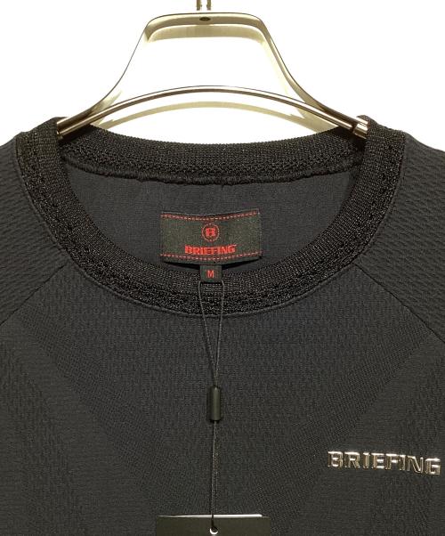 BRIEFING（ブリーフィング）BRIEFING (ブリーフィング) MS W RUSSEL CREWNECK ブラック サイズ:M 未使用品の古着・服飾アイテム