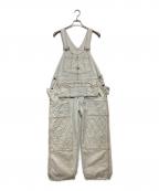 CAN'T BUST EMキャントバステム）の古着「50ｓエプロン付きオーバーオール」｜ホワイト