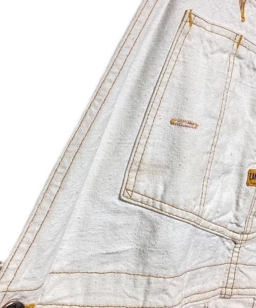 CAN'T BUST EM（キャントバステム）CAN'T BUST EM (キャントバステム) 50ｓエプロン付きオーバーオール ホワイト サイズ:-の古着・服飾アイテム