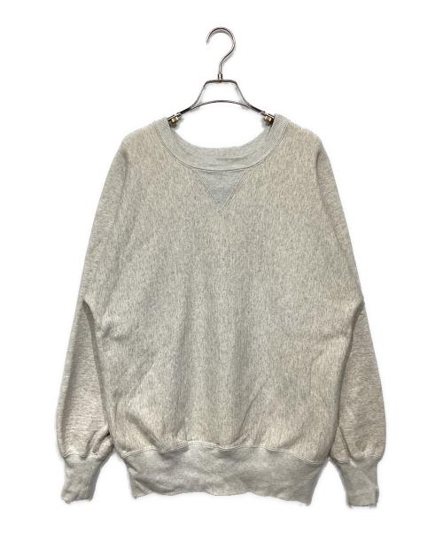 Champion（チャンピオン）Champion (チャンピオン) 復刻　1stパテントモデル クルーネックスウェットシャツ グレー サイズ:MEDIUMの古着・服飾アイテム
