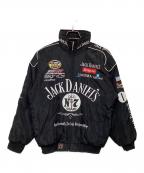 JH Designジェイエイチデザイン）の古着「レーシングジャケット」｜ブラック