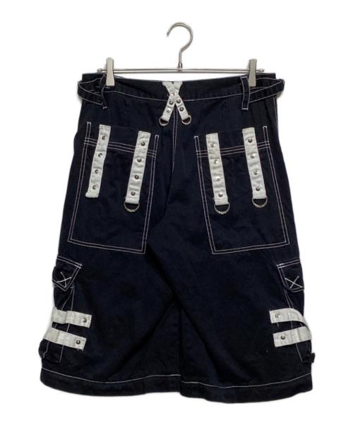 TRIPP NYC（トリップニューヨークシティー）TRIPP NYC (トリップニューヨークシティー) チェーン装飾 ハーフパンツ ブラック サイズ:Sの古着・服飾アイテム
