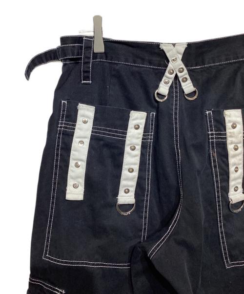 TRIPP NYC（トリップニューヨークシティー）TRIPP NYC (トリップニューヨークシティー) チェーン装飾 ハーフパンツ ブラック サイズ:Sの古着・服飾アイテム
