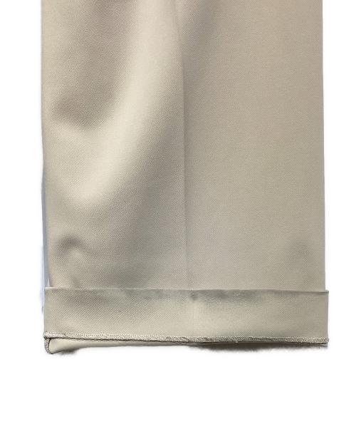 TODAYFUL（トゥデイフル）TODAYFUL (トゥデイフル) Doubletuck Twill Trousers 12310722 ベージュ サイズ:36の古着・服飾アイテム