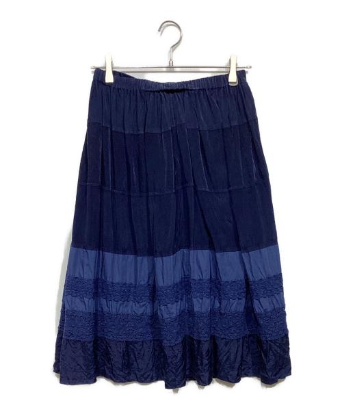 tricot COMME des GARCONS（トリココムデギャルソン）tricot COMME des GARCONS (トリココムデギャルソン) イージースカート ネイビー サイズ:Freeの古着・服飾アイテム