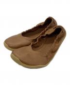 VIVOBARE FOOTビボベアフット）の古着「バレエパンプス」｜キャメル