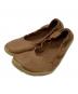VIVOBARE FOOT（ビボベアフット）の古着「バレエパンプス」｜キャメル