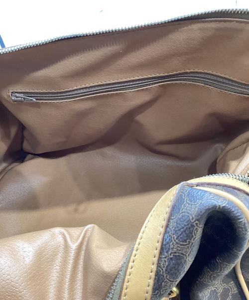 CELINE（セリーヌ）CELINE (セリーヌ) マカダム ミニボストンバッグ ブラウンの古着・服飾アイテム