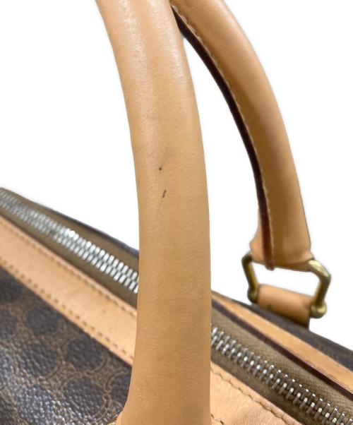 CELINE（セリーヌ）CELINE (セリーヌ) マカダム ミニボストンバッグ ブラウンの古着・服飾アイテム