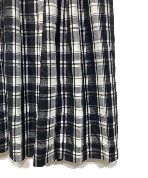 HER LIP TO（ハーリップトゥ）HER LIP TO (ハーリップトゥ) Classic Plaid Jumper Dress　1244305119 ブラック×ホワイト サイズ:Sの古着・服飾アイテム