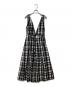 HER LIP TO (ハーリップトゥ) Classic Plaid Jumper Dress　1244305119 ブラック×ホワイト サイズ:S：10000円