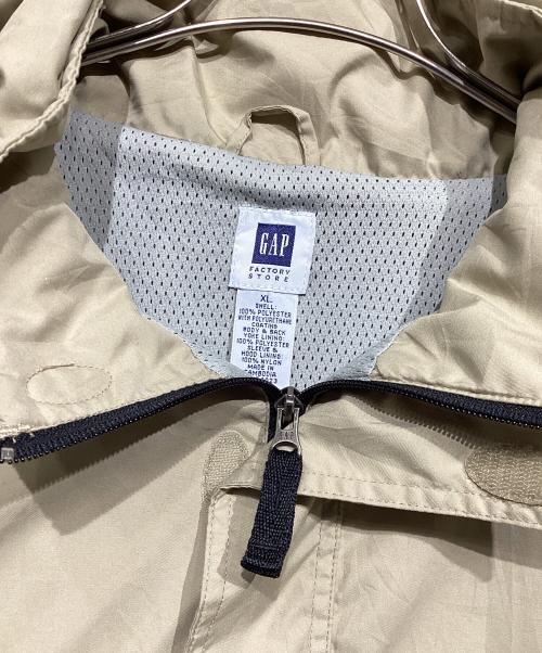 OLD GAP（オールドギャップ）OLD GAP (オールドギャップ) アノラックパーカー ベージュ サイズ:XLの古着・服飾アイテム