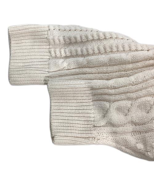adidas（アディダス）adidas (アディダス) W KNIT TRF SWEATER ホワイト サイズ:Mの古着・服飾アイテム