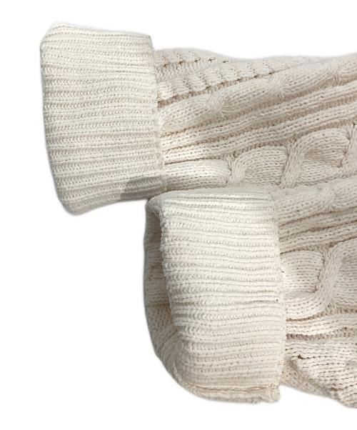 adidas（アディダス）adidas (アディダス) W KNIT TRF SWEATER ホワイト サイズ:Mの古着・服飾アイテム