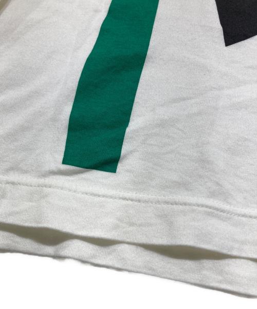 ISSEY MIYAKE（イッセイミヤケ）ISSEY MIYAKE (イッセイミヤケ) IKKO TANAKA (イッコウタナカ) プリントTシャツ ホワイト サイズ:5の古着・服飾アイテム