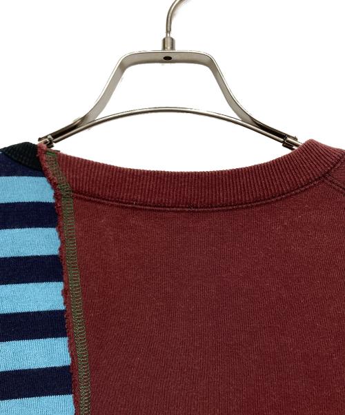 kolor/BEACON（カラービーコン）kolor/BEACON (カラービーコン) switching sweat top マルチカラー サイズ:3の古着・服飾アイテム