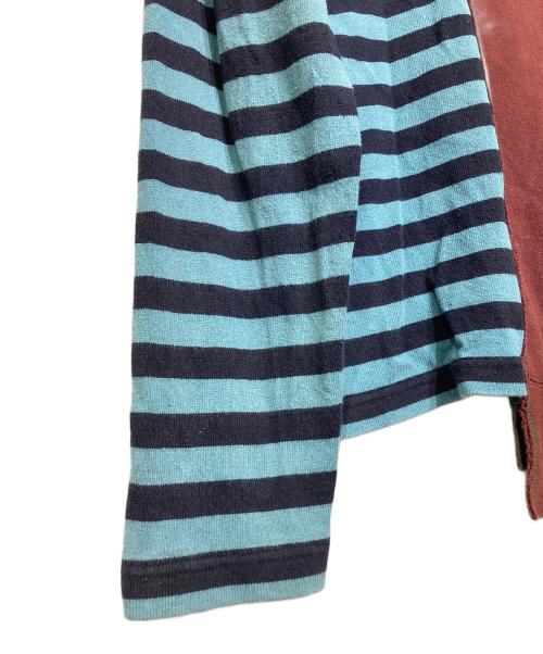 kolor/BEACON（カラービーコン）kolor/BEACON (カラービーコン) switching sweat top マルチカラー サイズ:3の古着・服飾アイテム