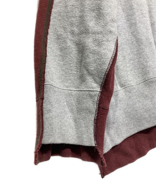 kolor/BEACON（カラービーコン）kolor/BEACON (カラービーコン) switching sweat top マルチカラー サイズ:3の古着・服飾アイテム