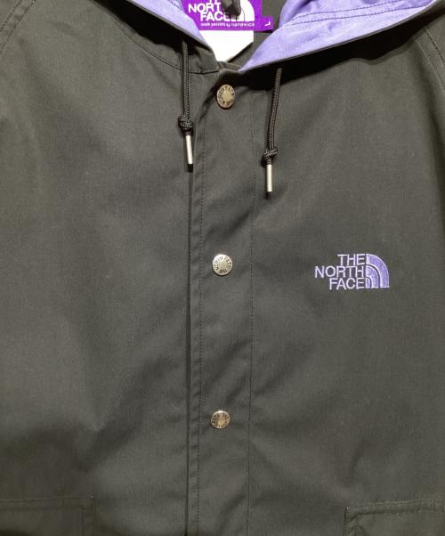 THE NORTHFACE PURPLELABEL（ザ・ノースフェイス パープルレーベル）THE NORTHFACE PURPLELABEL (ザ・ノースフェイス パープルレーベル) 65/35 HOOD VARSITY JACKET ブラック サイズ:Lの古着・服飾アイテム