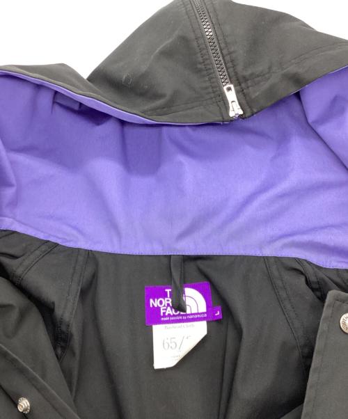 THE NORTHFACE PURPLELABEL（ザ・ノースフェイス パープルレーベル）THE NORTHFACE PURPLELABEL (ザ・ノースフェイス パープルレーベル) 65/35 HOOD VARSITY JACKET ブラック サイズ:Lの古着・服飾アイテム