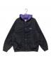 THE NORTHFACE PURPLELABEL（ザ・ノースフェイス パープルレーベル）の古着「65/35 HOOD VARSITY JACKET」｜ブラック