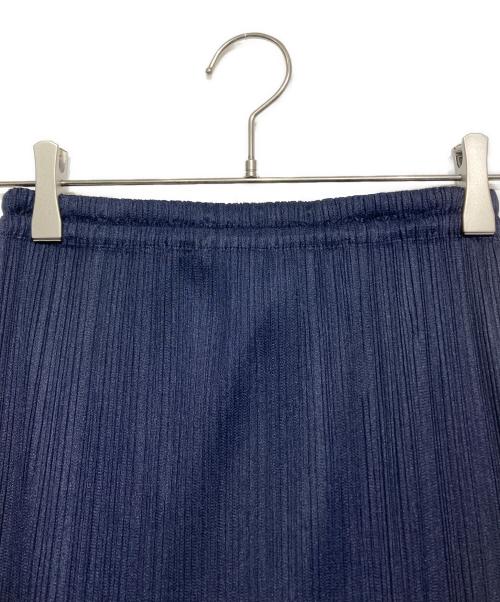 PLEATS PLEASE（プリーツプリーズ）PLEATS PLEASE (プリーツプリーズ) プリーツスカート ネイビー サイズ:3の古着・服飾アイテム