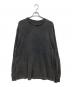 ANCELLM（アンセルム）の古着「ダメージ加工ロングTシャツ」｜グレー