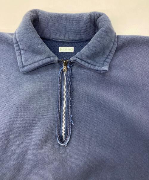 A.PRESSE（アプレッセ）A.PRESSE (アプレッセ) Vintage Half Zip Sweatshirt 23AAP-05-03K ネイビー サイズ:2の古着・服飾アイテム