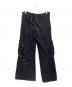 DANKE SCHON (ダンケ シェーン) 11ozD ZIP POCKET FLARE CARGO PANTS ブラック サイズ:M：10000円