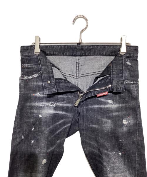 DSQUARED2（ディースクエアード）DSQUARED2 (ディースクエアード) SEXY TWIST JEAN ブラック サイズ:46の古着・服飾アイテム