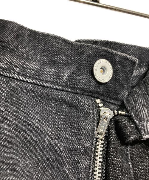 COMME des GARCONS HOMME（コムデギャルソン オム）COMME des GARCONS HOMME (コムデギャルソン オム) パッチワークデニムパンツ ブラック サイズ:Mの古着・服飾アイテム