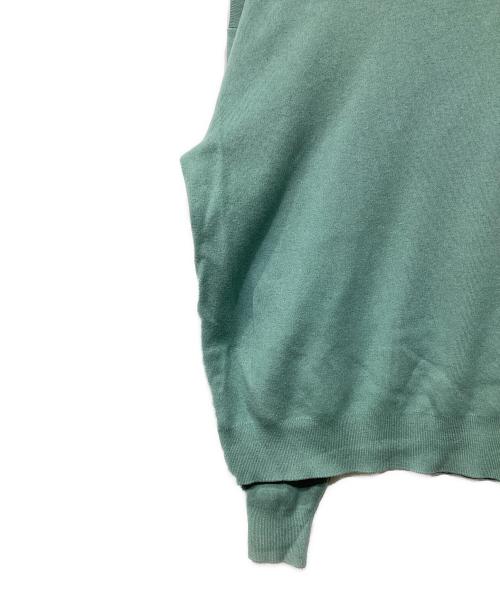 CABAN（キャバン）CABAN (キャバン) コットンカシミヤ クルーネックプルオーバー　59023402001 グリーン サイズ:Mの古着・服飾アイテム