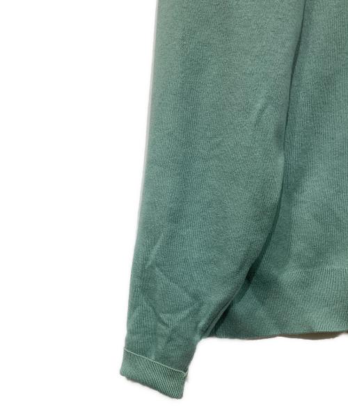 CABAN（キャバン）CABAN (キャバン) コットンカシミヤ クルーネックプルオーバー　59023402001 グリーン サイズ:Mの古着・服飾アイテム