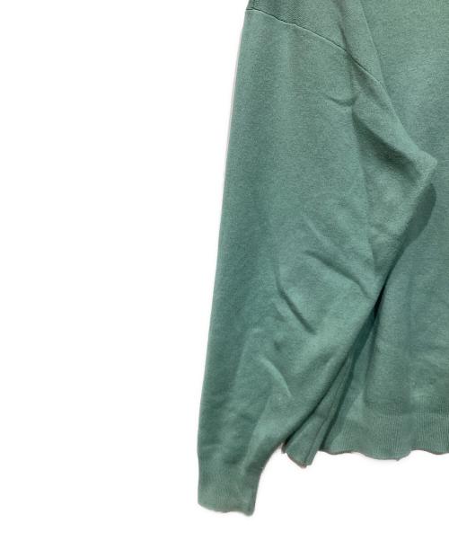 CABAN（キャバン）CABAN (キャバン) コットンカシミヤ クルーネックプルオーバー　59023402001 グリーン サイズ:Mの古着・服飾アイテム