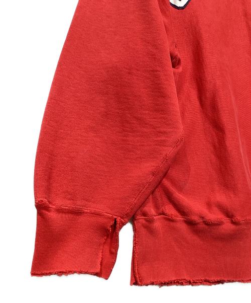 Champion REVERSE WEAVE（チャンピオン リバース ウィーブ）Champion REVERSE WEAVE (チャンピオン リバース ウィーブ) 80ｓ　クルーネックスウェット レッド サイズ:XLの古着・服飾アイテム