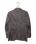 BROOKS BROTHERS (ブルックスブラザーズ) ハウンドトゥース テーラードジャケット グレー×ブラウン サイズ:48：9000円