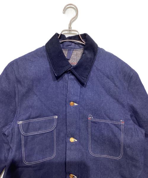 Bluebell（ブルーベル）Bluebell (ブルーベル) 70'S　Lined Denim Coverall インディゴ サイズ:40の古着・服飾アイテム