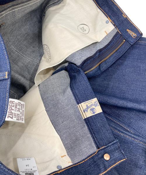 Wrangler（ラングラー）Wrangler (ラングラー) 11MWZ  リジット デニムパンツ インディゴ サイズ:34 未使用品の古着・服飾アイテム