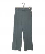 AURALEEオーラリー）の古着「TENSE WOOL DOUBLE CLOTH SLACKS　A21AP05WP」｜モスグレイ