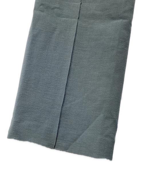 AURALEE（オーラリー）AURALEE (オーラリー) TENSE WOOL DOUBLE CLOTH SLACKS　A21AP05WP モスグレイの古着・服飾アイテム