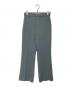 AURALEE（オーラリー）の古着「TENSE WOOL DOUBLE CLOTH SLACKS　A21AP05WP」｜モスグレイ