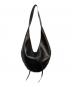 paloma-wool（パロマウール）の古着「'Lupe' Black Leather Moon Tote」｜ブラック