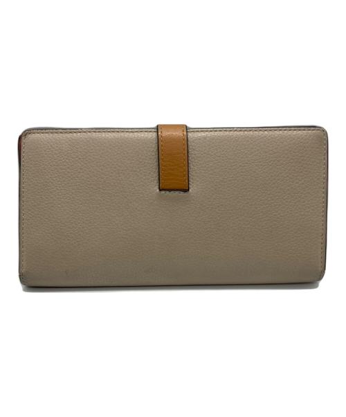 LOEWE（ロエベ）LOEWE (ロエベ) バーティカル ウォレット ラージ ベージュの古着・服飾アイテム