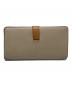 LOEWE (ロエベ) バーティカル ウォレット ラージ ベージュ：16000円