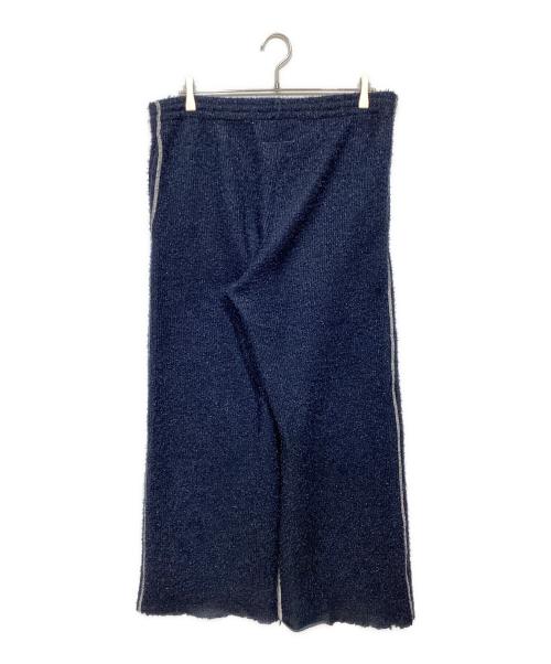 MM6 Maison Margiela（エムエムシックスメゾンマルジェラ）MM6 Maison Margiela (エムエムシックスメゾンマルジェラ) シャギーニットパンツ ネイビー サイズ:Mの古着・服飾アイテム