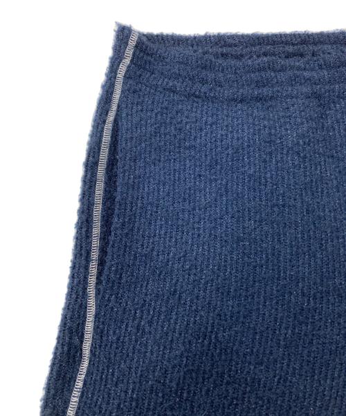 MM6 Maison Margiela（エムエムシックスメゾンマルジェラ）MM6 Maison Margiela (エムエムシックスメゾンマルジェラ) シャギーニットパンツ ネイビー サイズ:Mの古着・服飾アイテム