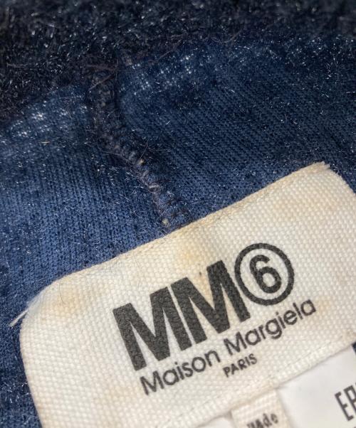 MM6 Maison Margiela（エムエムシックスメゾンマルジェラ）MM6 Maison Margiela (エムエムシックスメゾンマルジェラ) シャギーニットパンツ ネイビー サイズ:Mの古着・服飾アイテム